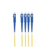 Buy cheap G657A G625D 1X4 SC / UPC ABS Box Fiber Optic Splitter 2.0mm 3.0mm 1m 1.5m Cable from wholesalers