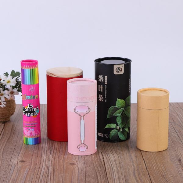 Buy cheap Pre Roll Tube Cardboard Box , Draft Toothbrush Packaging Cylindrical Paper Box from wholesalers