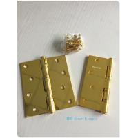 Buy cheap GP Golden Plated Steel Ring Ball Bearing Door Hinges 2.7 Mm 2.5mm 3.0mm product