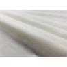 Buy cheap 210GSM Weight Brushed Knit Fabric 82% Polyester Warp Knitting White Color from wholesalers