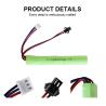Buy cheap Factory Hot Sales Lithium ion battery 14500 7.4v 500mah Li-ion Battery Pack from wholesalers