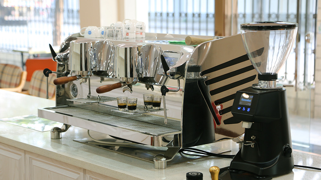 Commercial Espresso Coffee Maker , 10.5L 9Bar Cappuccino Coffee Machine