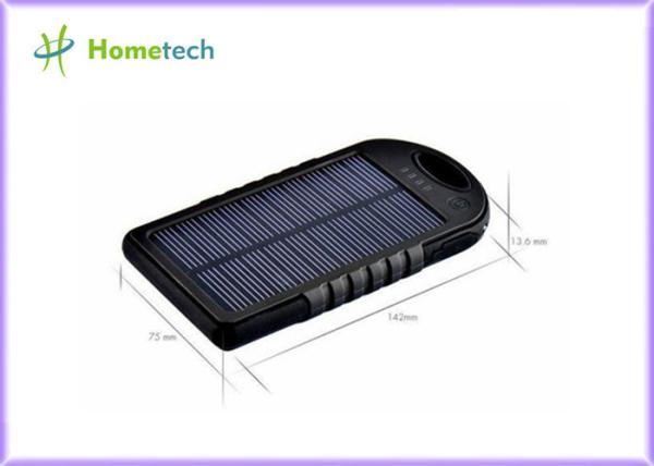 Buy cheap Solar Lipstick Power Bank / Charger External Battery Dual USB Port from wholesalers