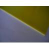 Buy cheap High temperature resistant epoxy insulating FR4 Plate Yellow insulation epoxy resin Plate from wholesalers