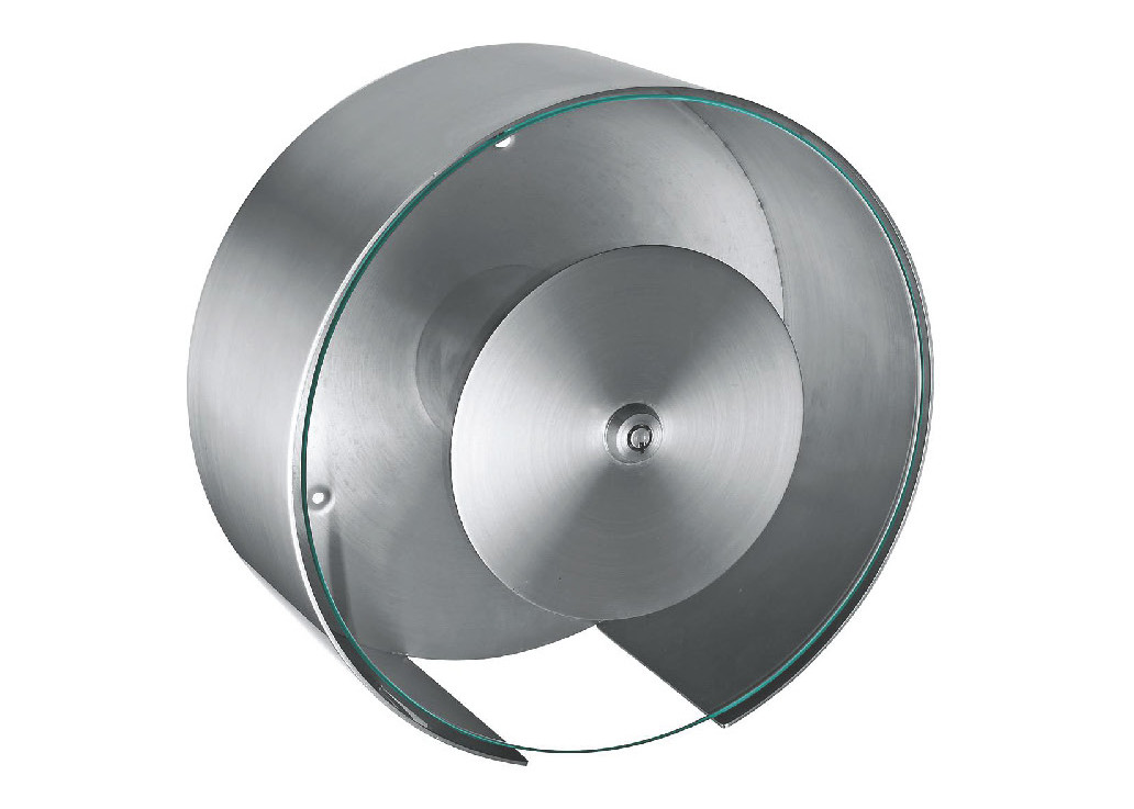 Stainless Steel brush finished wall Mounted Center Pull Toilet Tissue Dispenser roll paper dispenser For Shopping Mall