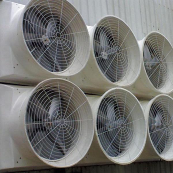Buy cheap 48" Exhaust Fan Whirlwind Fiberglass Livestock Fan Low Noise from wholesalers