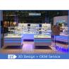 Buy cheap OEM Unique Jewelry Showcase Display Spray Painting / Jewelry Store Display Cases from wholesalers