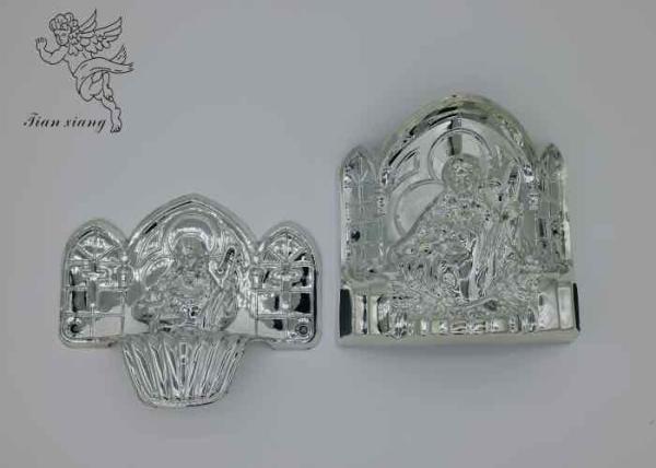 Buy cheap Coating Film Plating Casket Corners Injection Moulding Christ Model from wholesalers