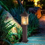 outdoor lawn lamps for decoration easy installation hot-dip galvanized steel