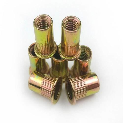 Buy cheap Yellow Zinc Plated Steel Twist-Resistant Rivet Nuts Blind Rivet Nuts from wholesalers