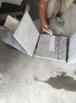Viscount White Vein Light Grey Grey Granite Bathroom Tiles For Swimming Poor