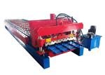 Step Roof Tiles Cold 1000MM Metal Roof Sheet Making Machine For Glazed Sheet