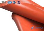 Rubber Compound Silicone Fiberglass Fabric For High Temperature Resistance