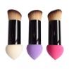 Buy cheap Double Ended Face Blending Foundation Brush Beauty Sponge Applicator from wholesalers