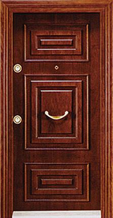 Buy cheap Turkey steel wood security armored door from wholesalers