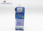 Retail Product Printed PET Hard Plastic Box Packaging Rectangle Shape Eco