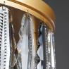 Buy cheap Modern gold ceiling chandelier for bedroom round hanging lamp kitchen fixtures(WH-CA-69) from wholesalers