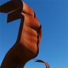 Buy cheap Heek Line Corten Steel Sculpture Two Faces Ribbon Imaginary from wholesalers