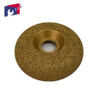 Buy cheap Iron Steel Vacuum Brazed Diamond Cup Wheel , Contour Diamond Cup Wheel For product