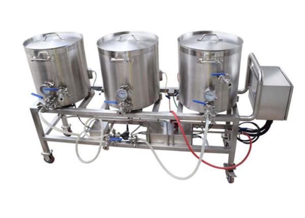 Buy cheap SUS 304 Or 316 Mini Home Brewery Small Home Brewing Systems Capacity 50 L from wholesalers