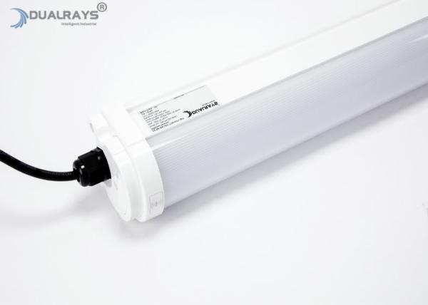 Dualrays D2 Series 50W LED Industrial Tri Proof Light 5ft Microwave Sensor Full