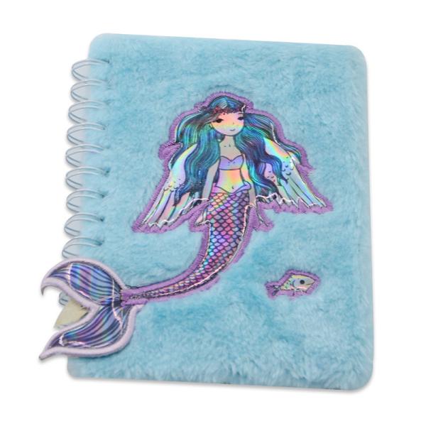 Buy cheap No Adhesive School Stationary Student Diary with Cute Plush Cover and Custom Print LOGO from wholesalers