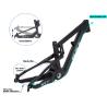 Buy cheap 20 XC Carbon Full Suspension Frame Travel 80mm Carbon Mtb Bike Frame from wholesalers