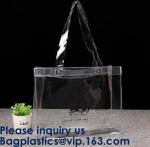 Promo Custom Logo PVC shopping bag gift bag printed bag, Reusable PVC Plastic