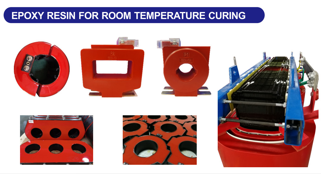 24 Hours Room Temperature Curing Epoxy Resin For Coil Frame Work Medium Viscosity