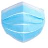 Buy cheap Breathable Disposable Dust Masks Antibacterial Surgical Mask Biodegradable from wholesalers