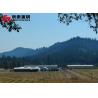 Buy cheap Weather Resistant Prefab Farm Buildings Rectangular Steel Structure Greenhouse from wholesalers