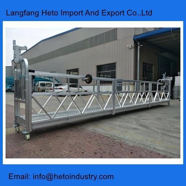 Buy cheap Electric hoist motor ZLP800 suspended rope platform for building maintenance from wholesalers