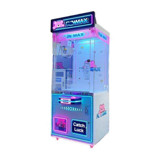 Buy cheap Customized Metal Acrylic Plastic Coin Operated Arcade Doll Machine for Prize Vending from wholesalers