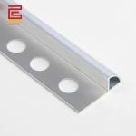 Aluminum Metal 10mm Tile Edge Trim Waterproof For Shower Bathroom