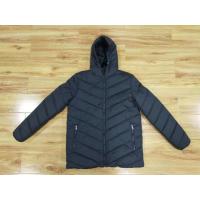Buy cheap Lightweight Mens Black Hooded Puffer Jacket With Hood Mens Long Puffa Coats product