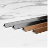 Buy cheap L Shaped Tile Edge Trim Color PVD Coated Rose Blonde Finish Stainless Steel from wholesalers