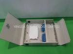 Two Door single / multi mode Fiber Optic Termination Box Cold Rolled Steel Sheet