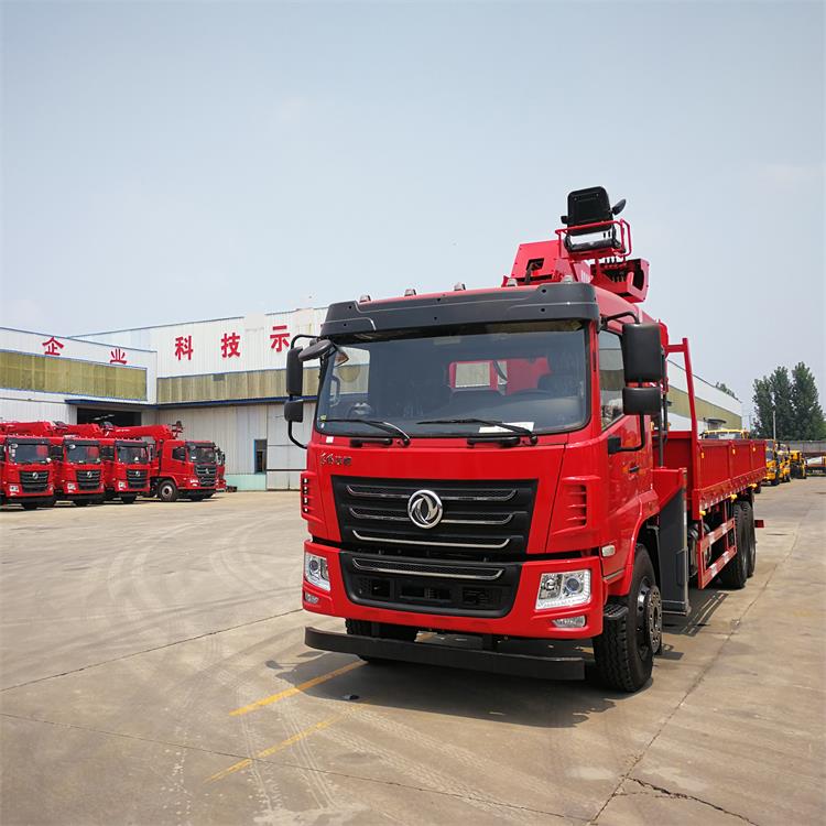 8 Ton Mini Truck Mounted Crane With 4m*4 Boom Arm And Eaton Hydraulic Pump