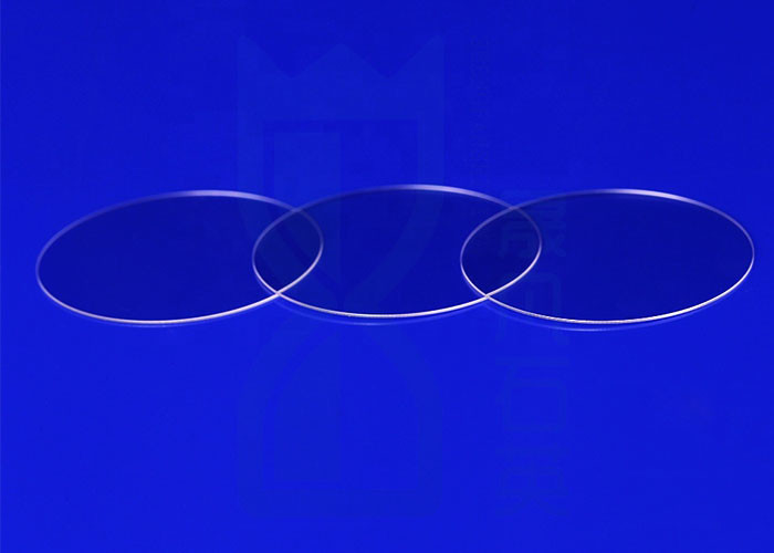 High Temperature Resistant Quartz Glass Lens 99.99% Purity Water Proof For UVC LED