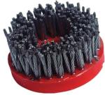 High Speed Diamond Abrasive Brush Plastic Backed Excellent Polishing Performance