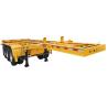 Buy cheap 30 Ton Skeleton Semi Trailer 20Ft 40Ft Tipping Skel Trailer from wholesalers