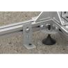 Buy cheap FTTH 19inch Silver/Gray Open Rack Aluminum Profile Fiber Optical Distribution Frame ODF from wholesalers