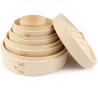 Buy cheap 10 inch Handmade Bamboo Steamer Customized Logo Acceptable from Vietnam from wholesalers