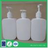 Buy cheap 500ml shampoo/ lotion bottles with pump in PE material white or clear color from wholesalers