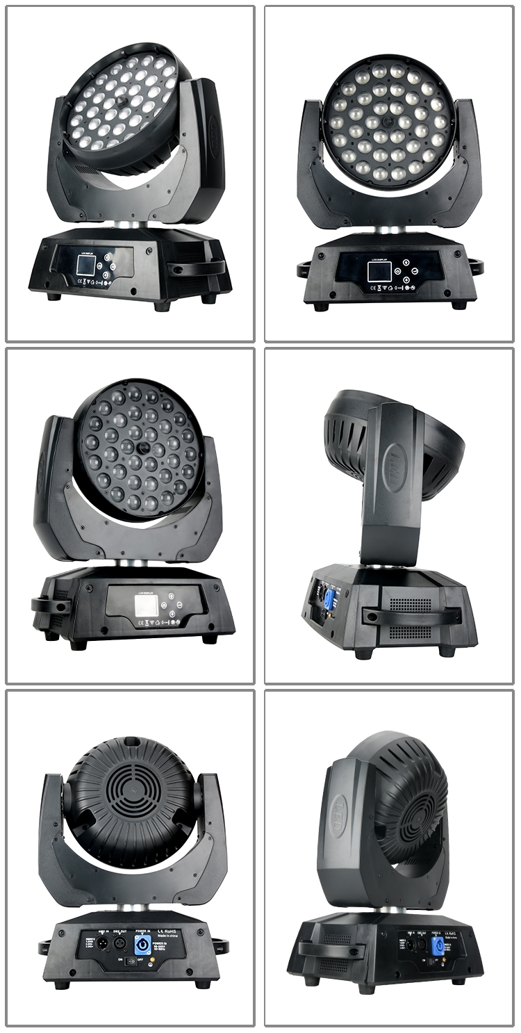 Golden 380w Moving Beam Light 80 RGBW Sound Activated Disco Lights 50000 Hour Lifespan