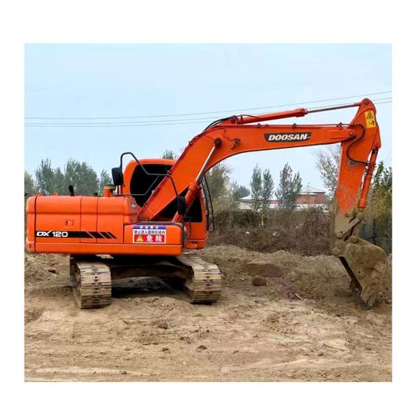 Buy cheap Doosan Engine 12 Ton Used DX120 Digger Korea Original Crawler Mini Digger Excavator from wholesalers