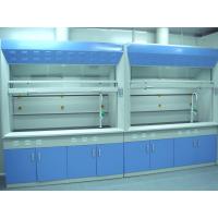 Buy cheap 1.0mm Cold Rolled Steel Chemical Fume Hood , Blue Lab Fume Cupboard product