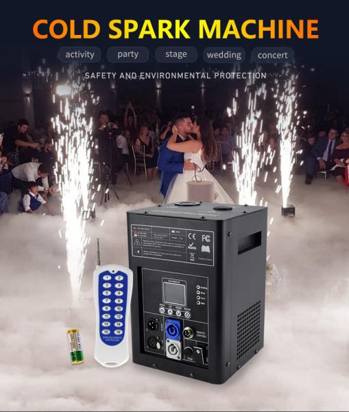 Buy cheap 600W Wedding Effect Electronic Fountain Cold Spark Machine With Road Case from wholesalers