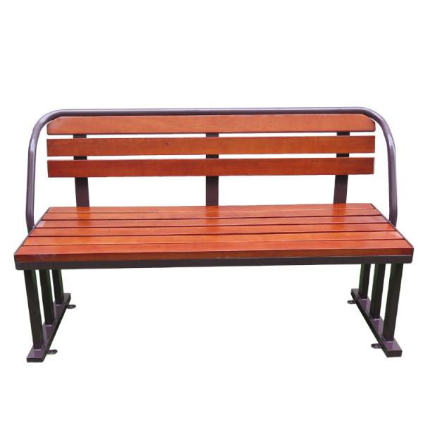 Buy cheap Wooden Seating Customized Park Bench Public Wood Bench from wholesalers