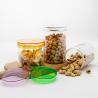 Buy cheap Colorful Crystal Cap 380ml PET Easy Open Jar With EOE Food Grade from wholesalers